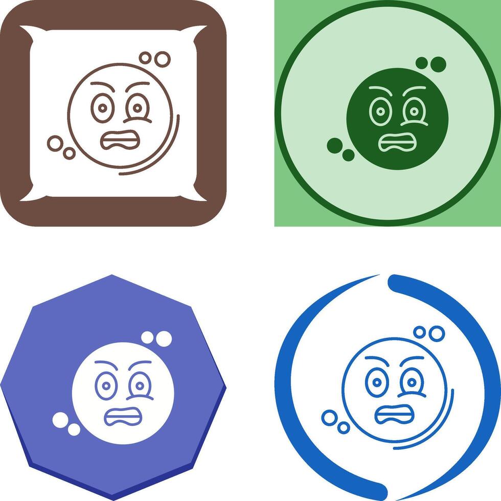 Grimacing Icon Design vector