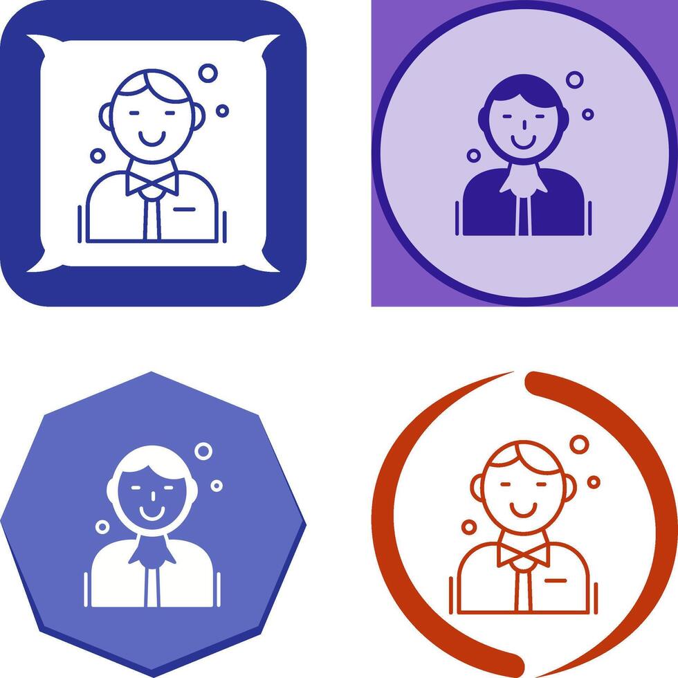 Employee Icon Design vector