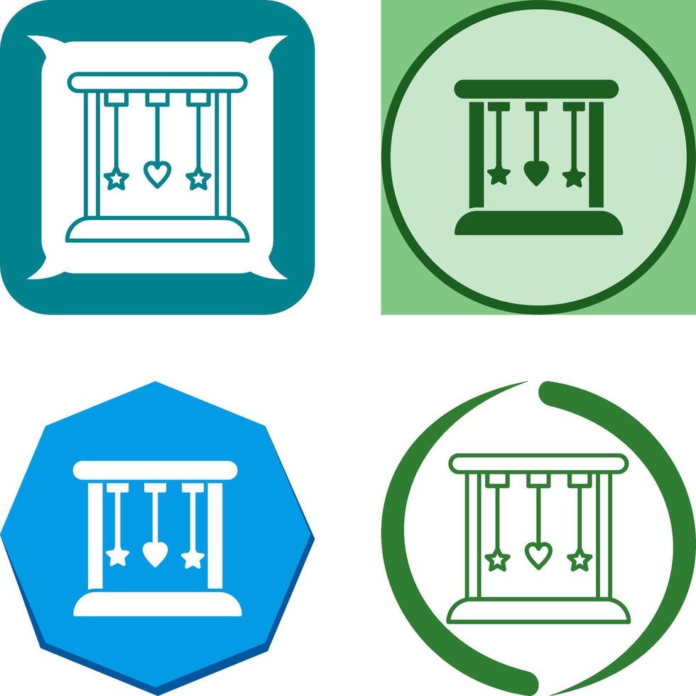 Cradle Icon Design vector