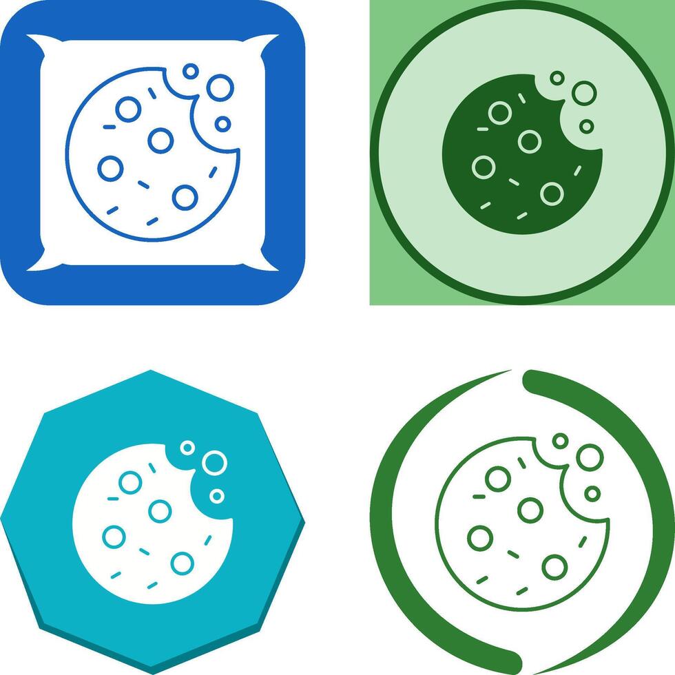 Cookie Icon Design vector