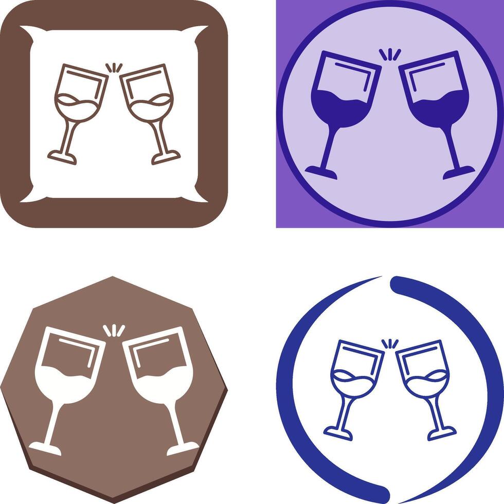Wine Icon Design vector
