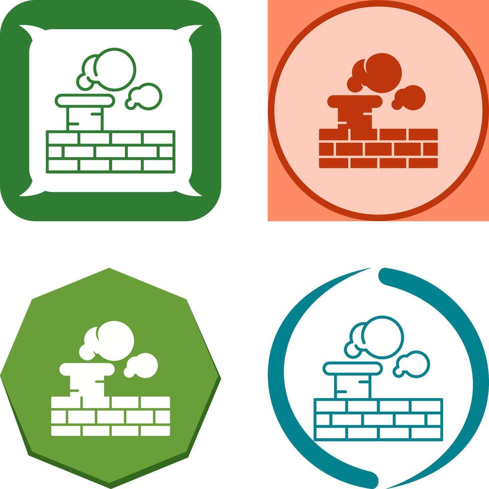 Chimney Icon Design vector