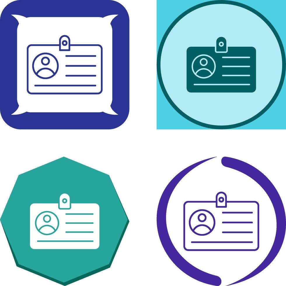 Card Icon Design vector