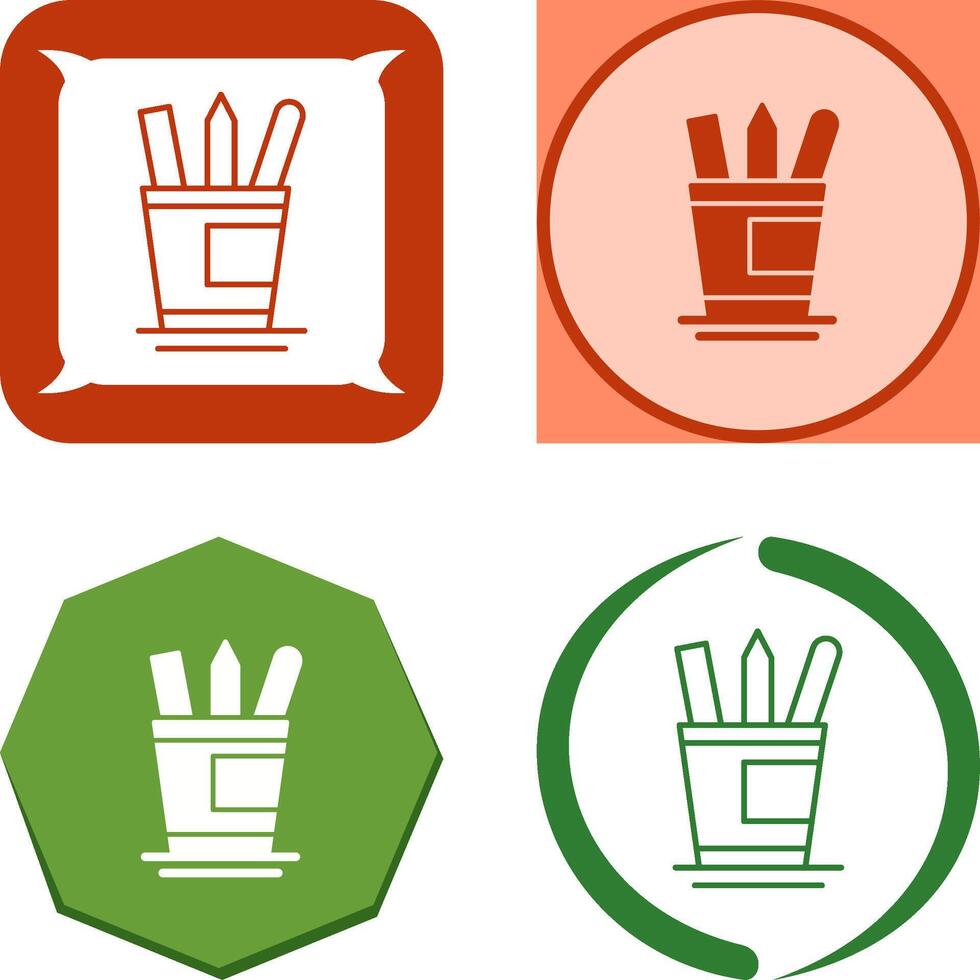 Stationery Icon Design vector
