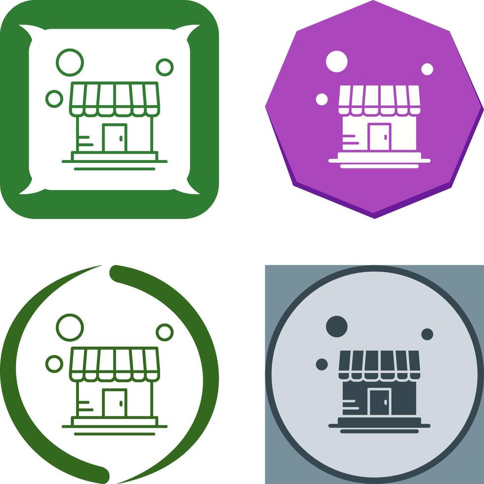 Store Icon Design vector
