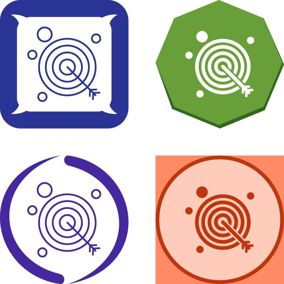 Target Icon Design vector
