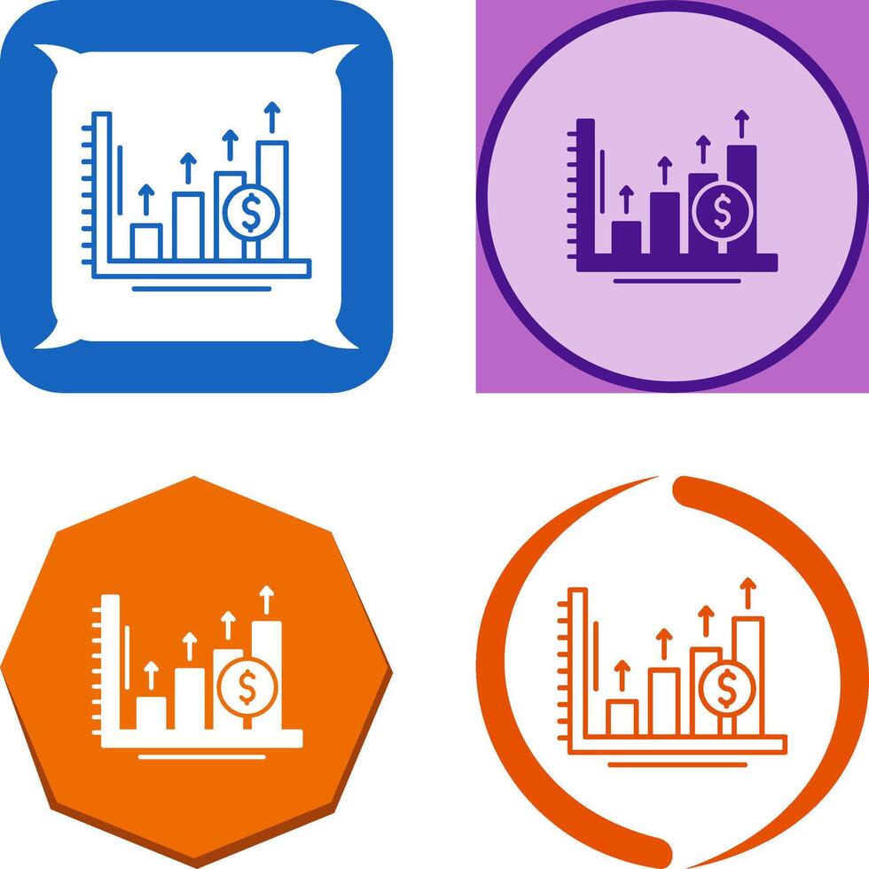 Profit Icon Design vector