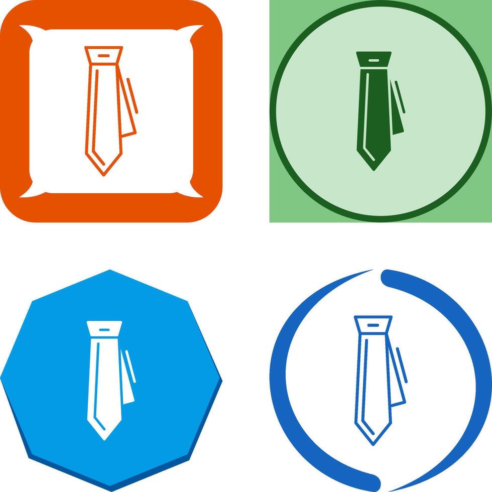 Tie Icon Design vector