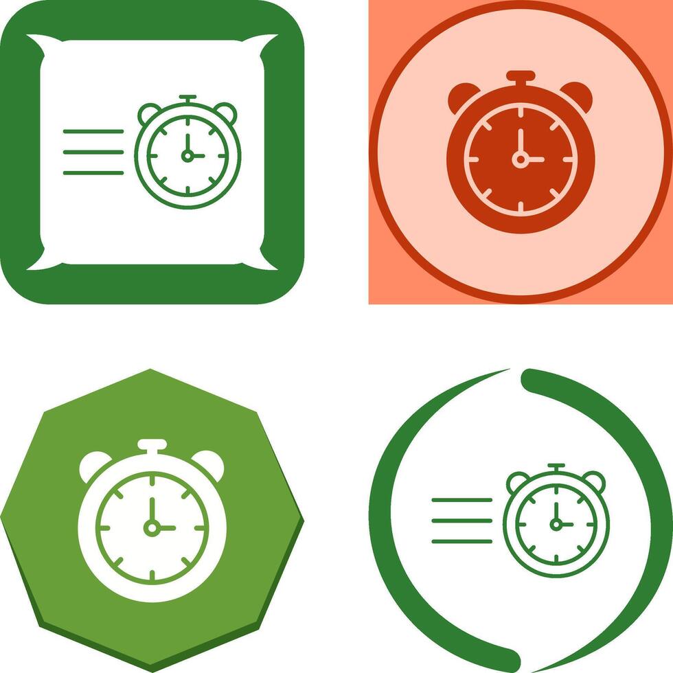 Stopwatch Icon Design vector