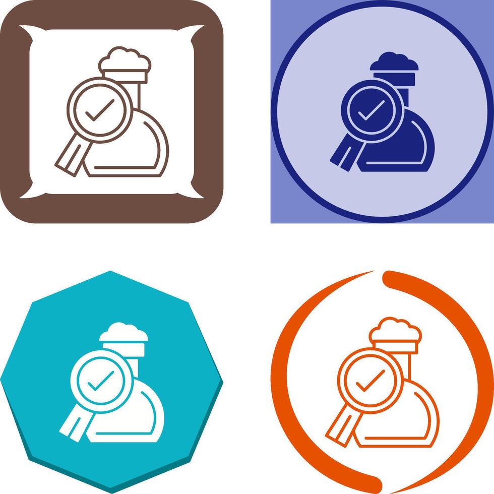 Experiment Icon Design vector