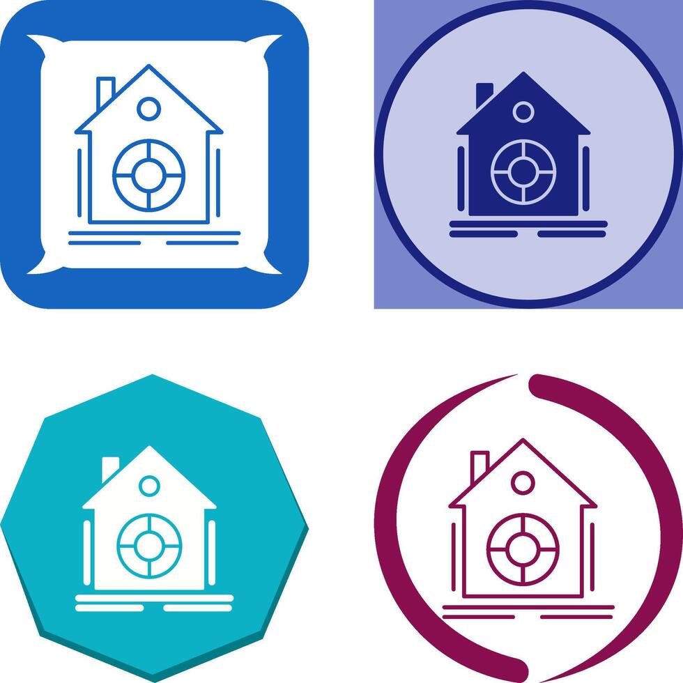 Safe Icon Design vector