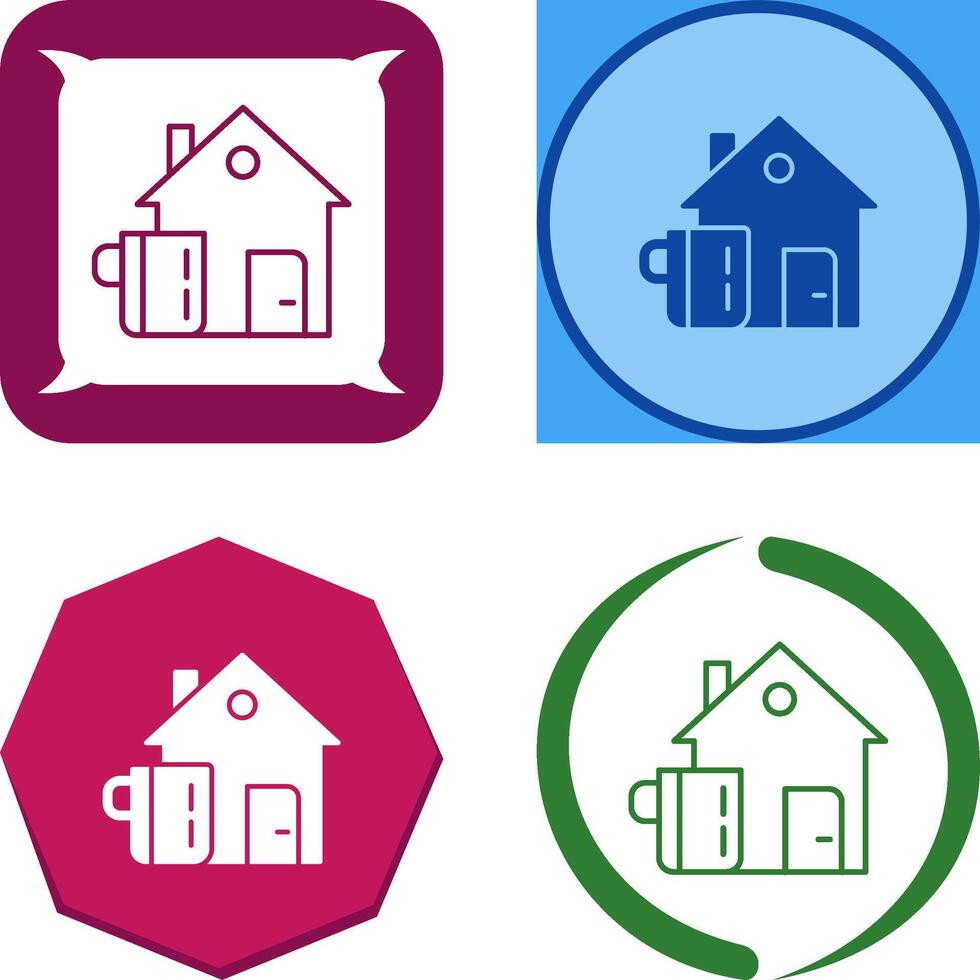Tea Mug Icon Design vector