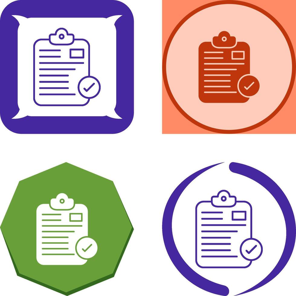 Secure Notepad Icon Design vector
