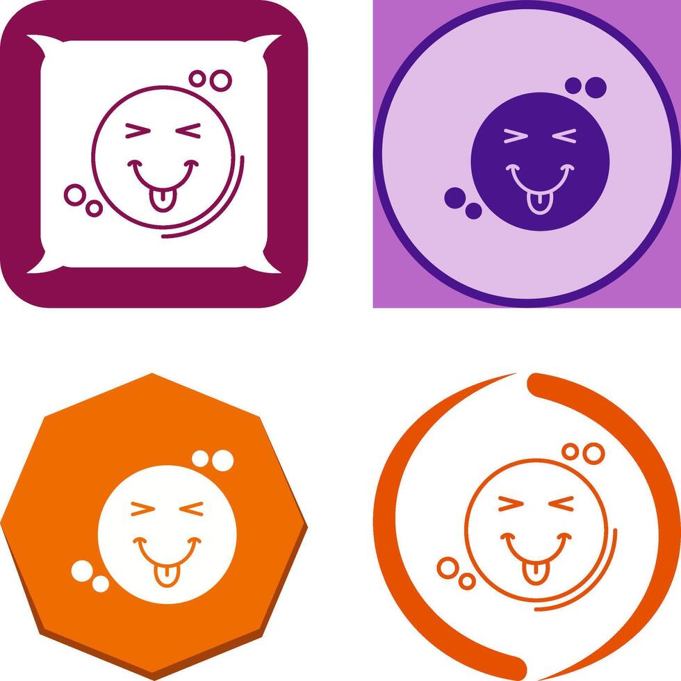 Naughty Icon Design vector
