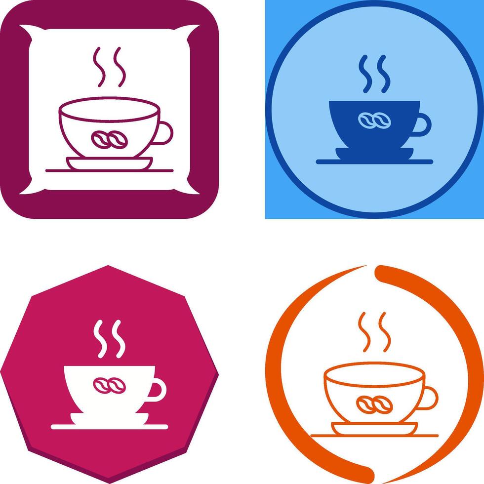 Coffee Cup Icon Design vector