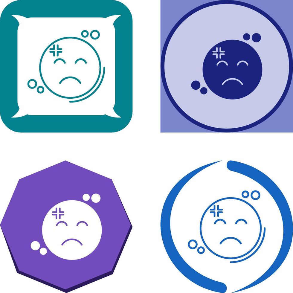 Dissapointment Icon Design vector