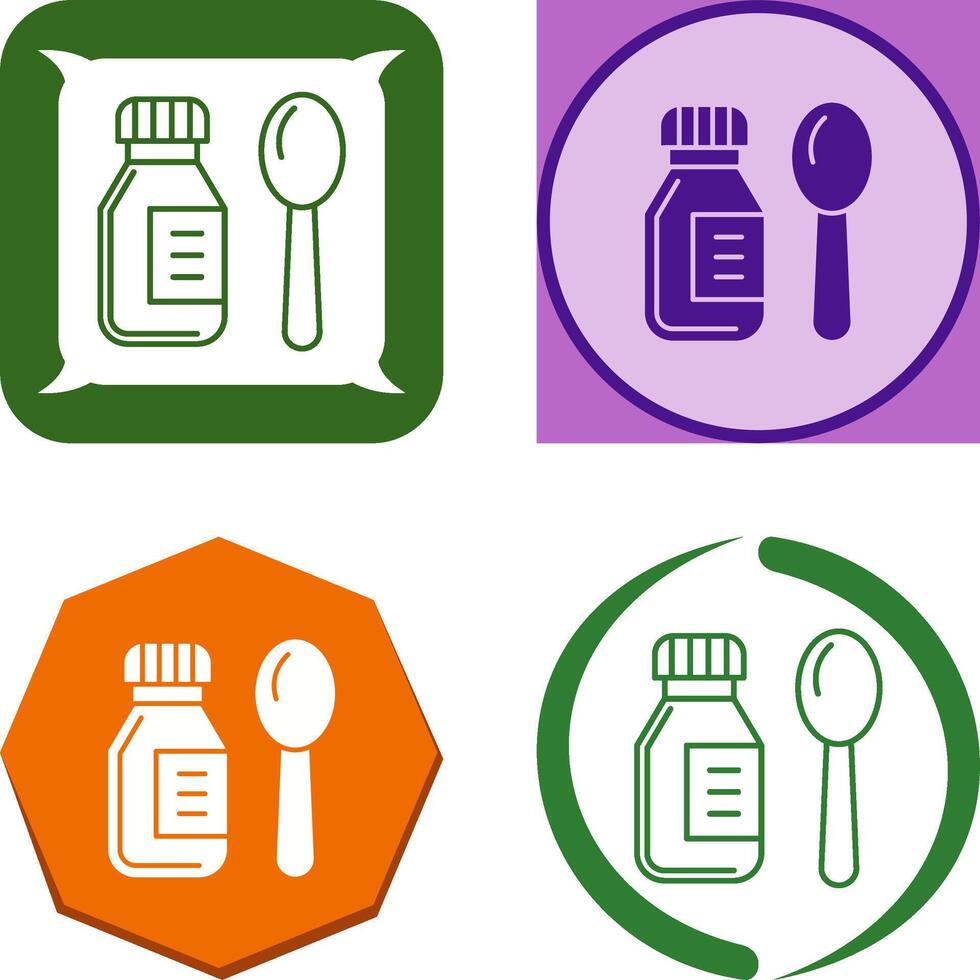 Syrup Icon Design vector