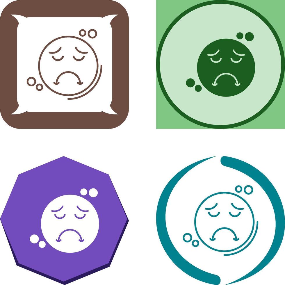 Sad Icon Design vector