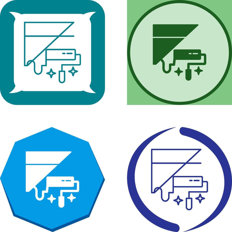Paint Icon Design vector