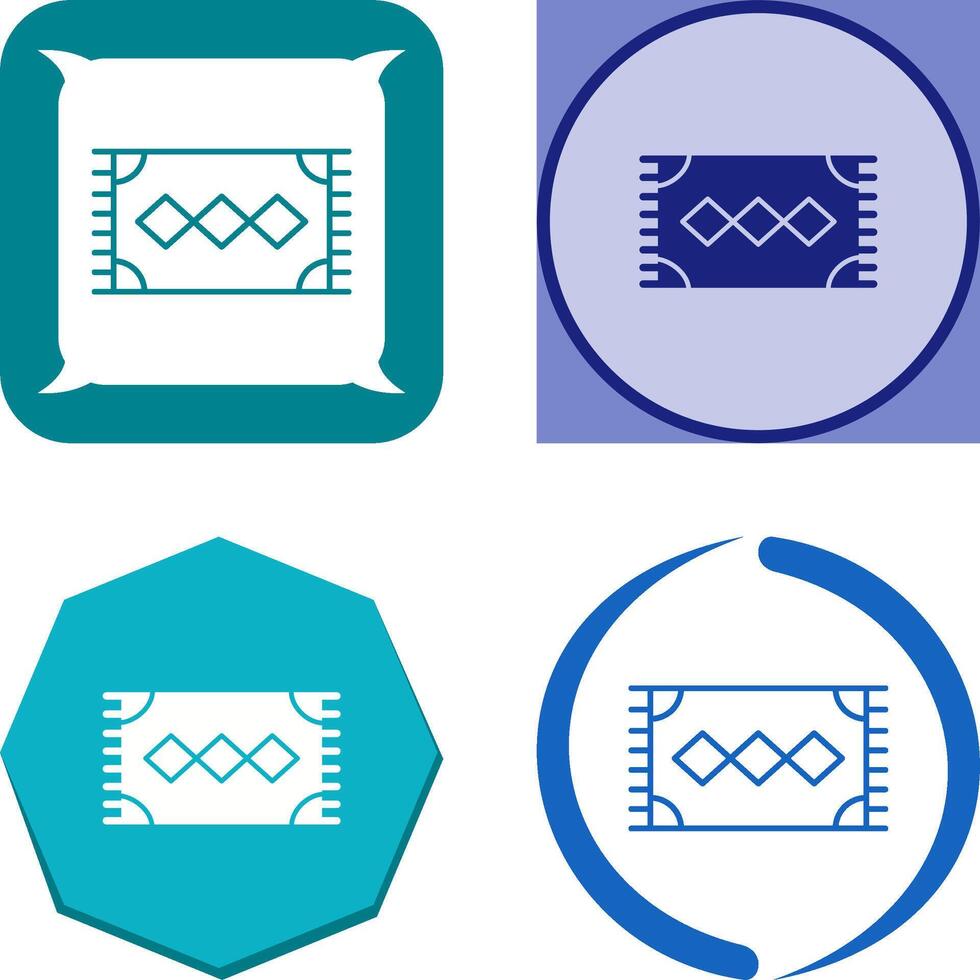 Rug Icon Design vector