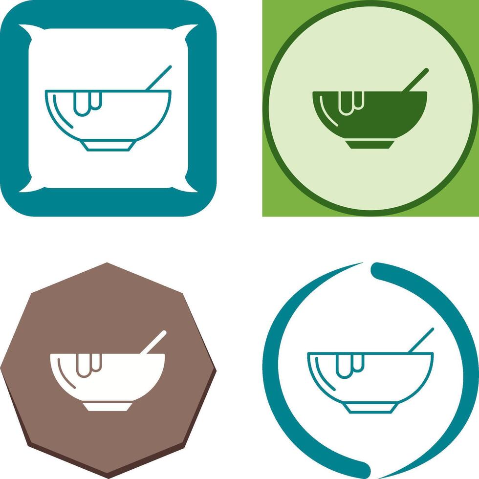 Soup Icon Design vector
