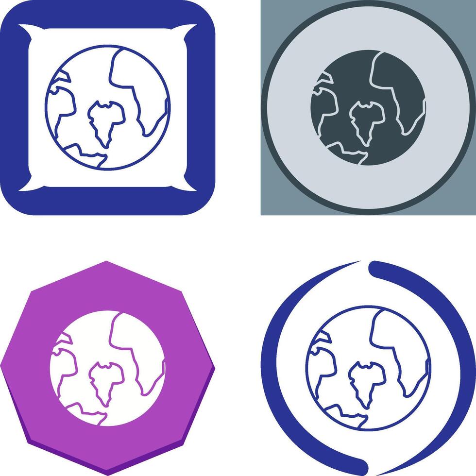 World Icon Design vector