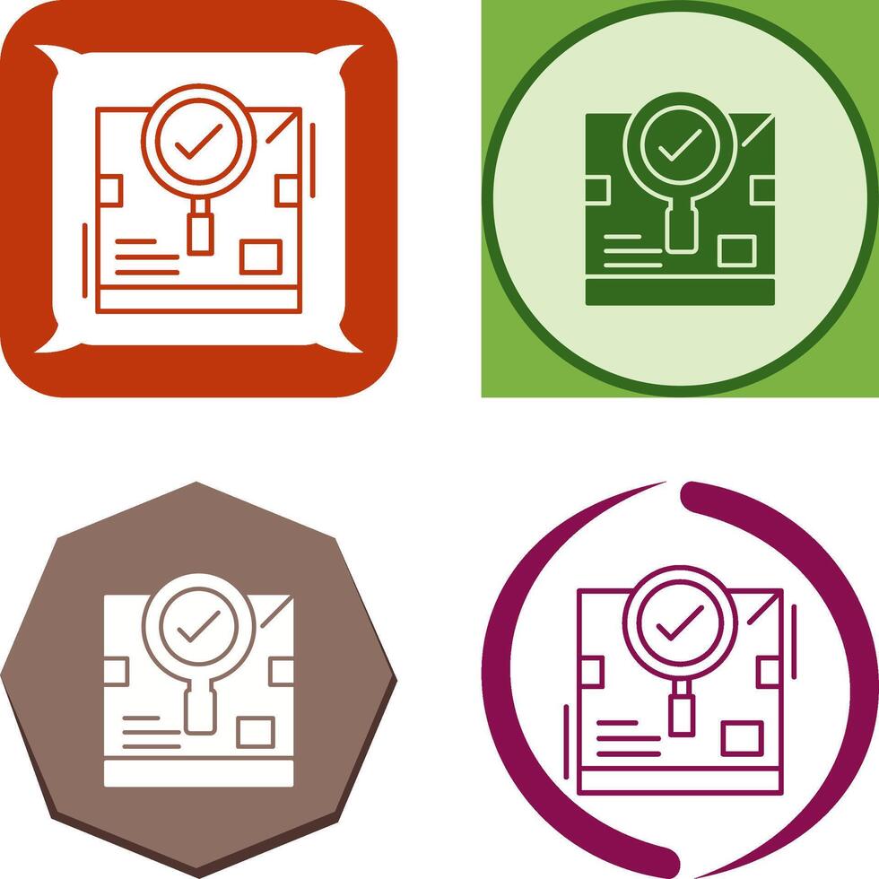 Search Icon Design vector