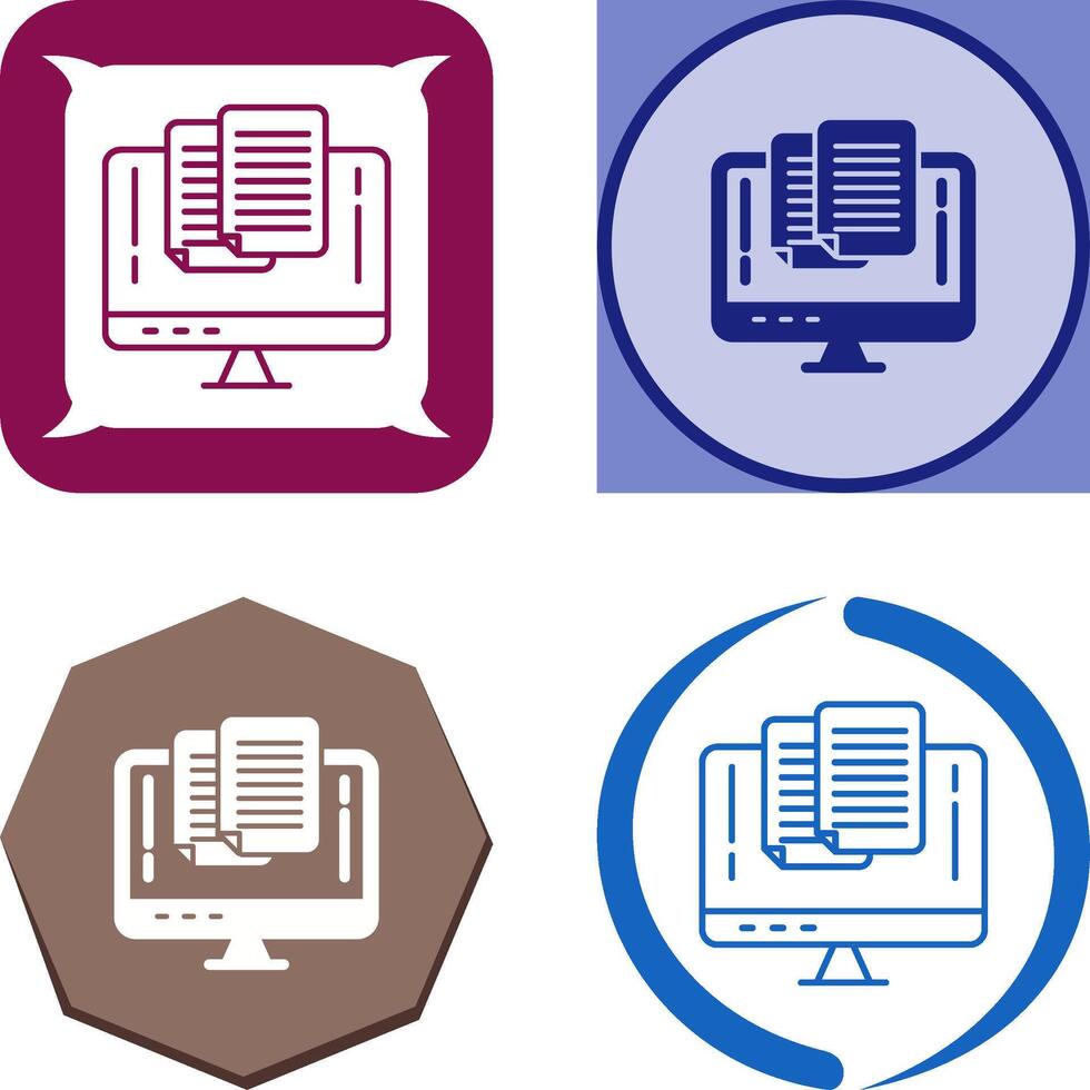 Paste Icon Design vector