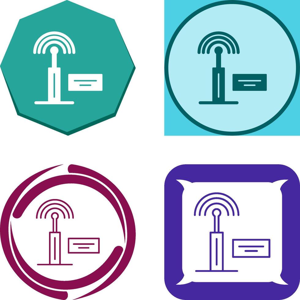 Signal Icon Design vector
