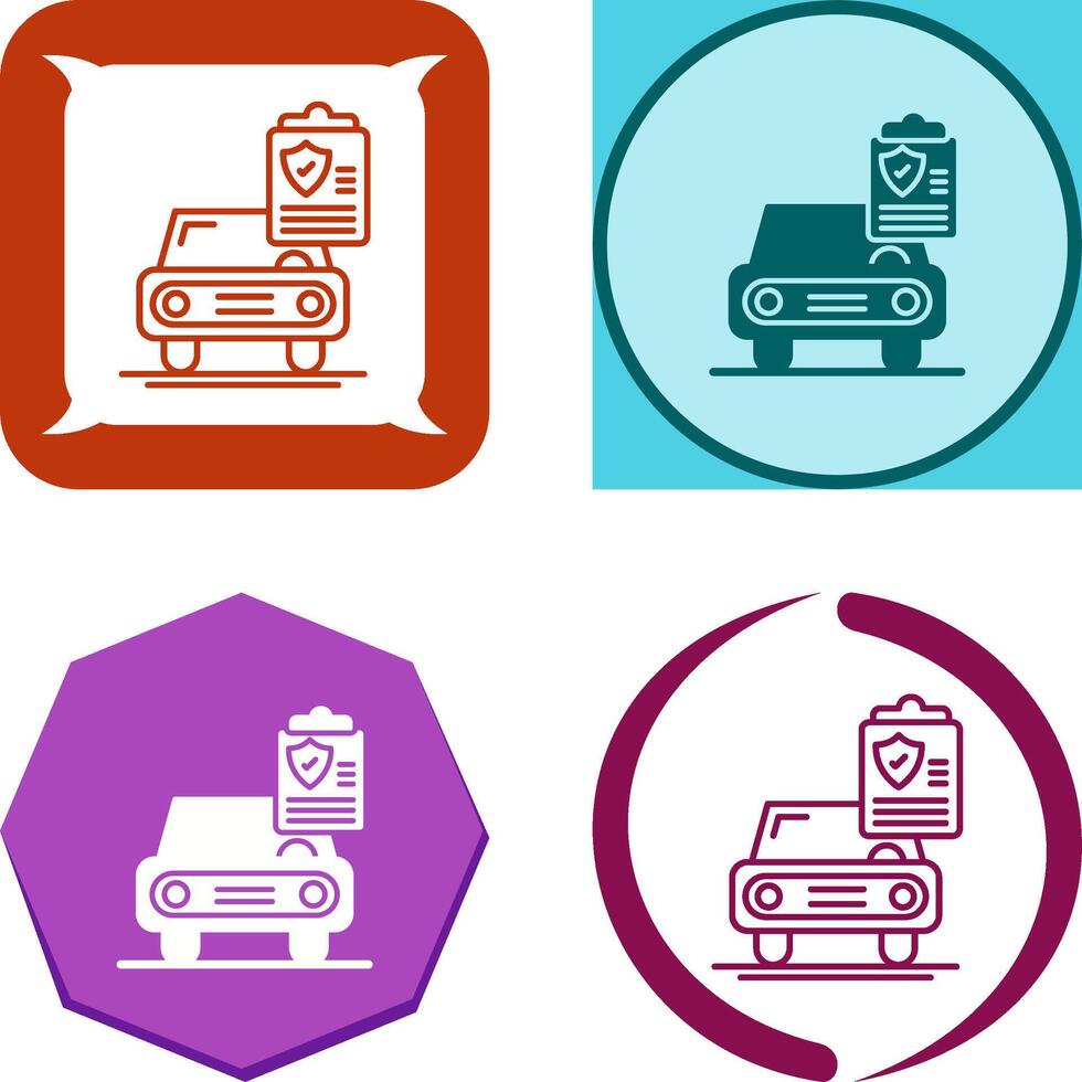 Protection Policy Icon Design vector