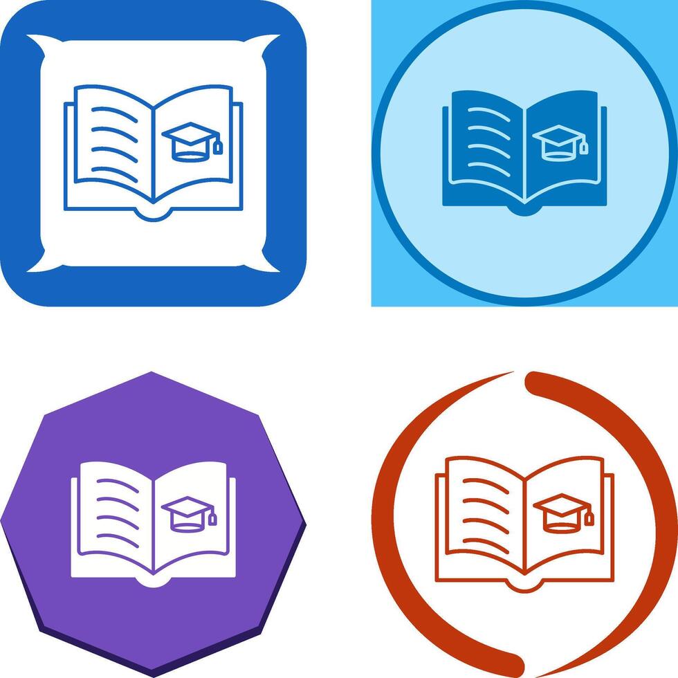 Open Book Icon Design vector