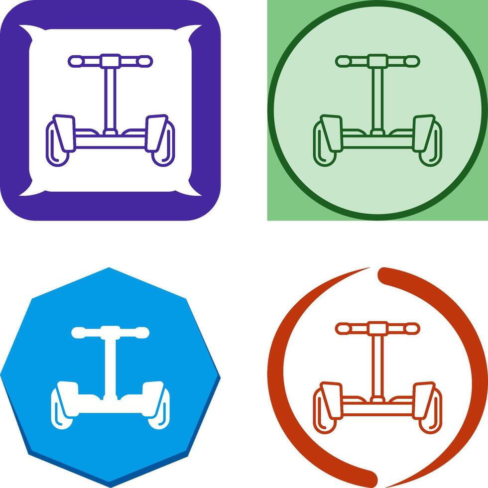 Hoverboard Icon Design vector