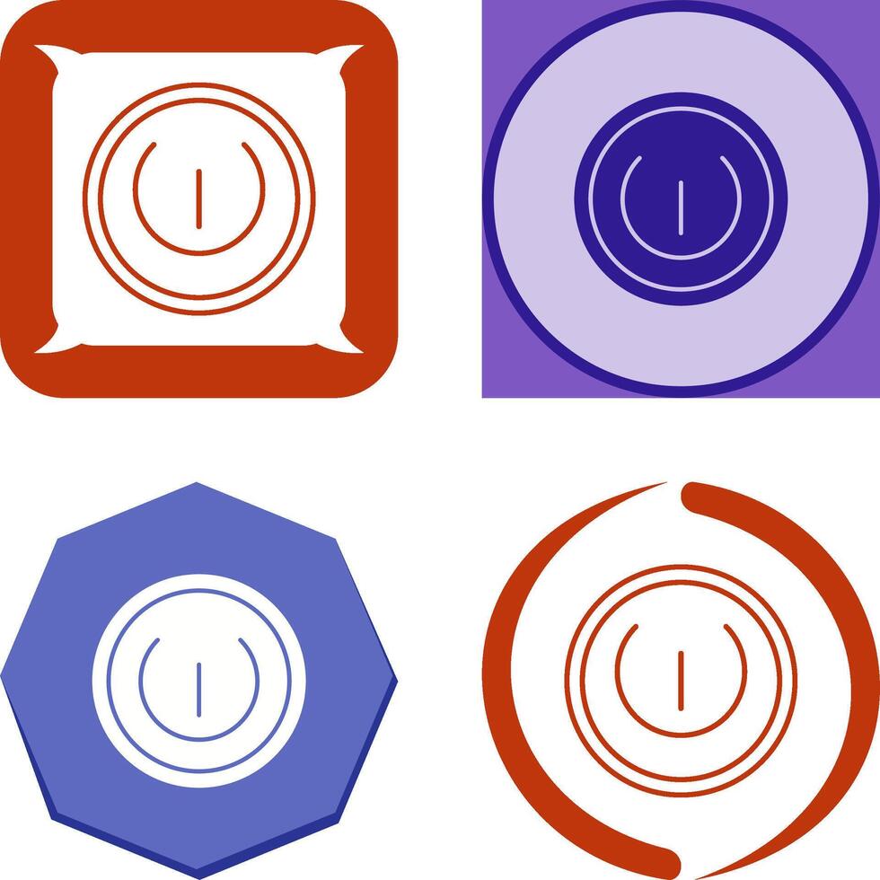 Power Icon Design vector