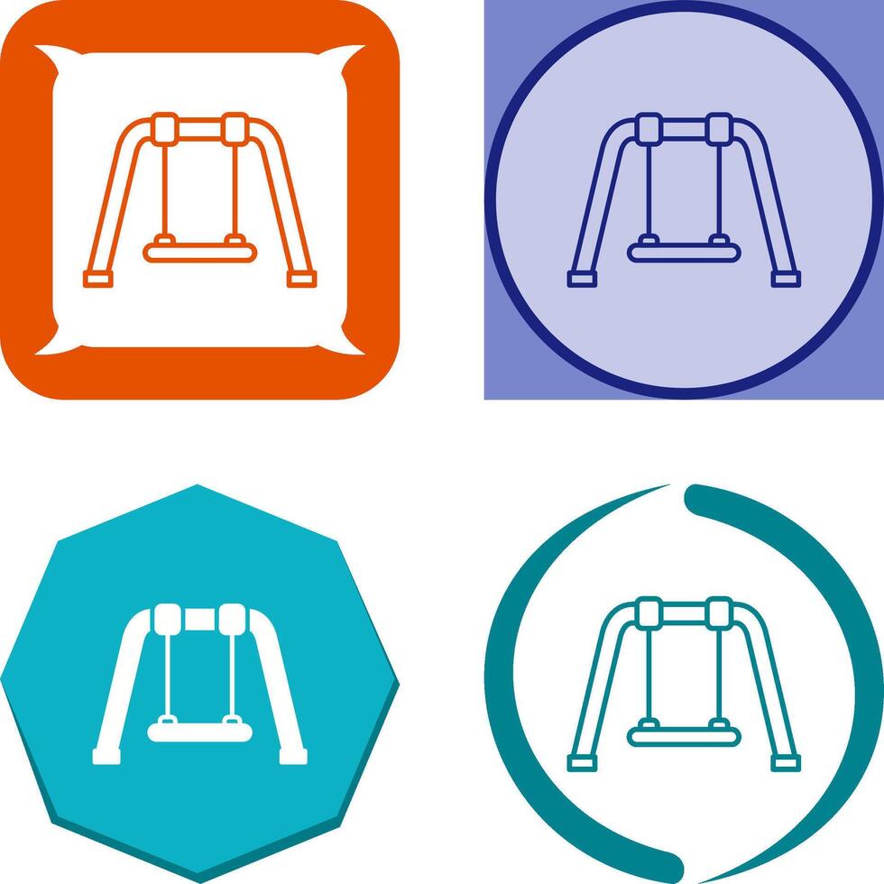 Swing Icon Design vector