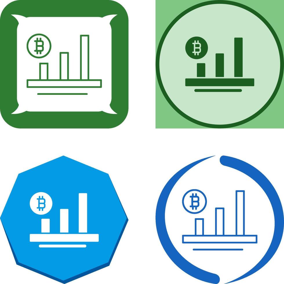 Chart Icon Design vector