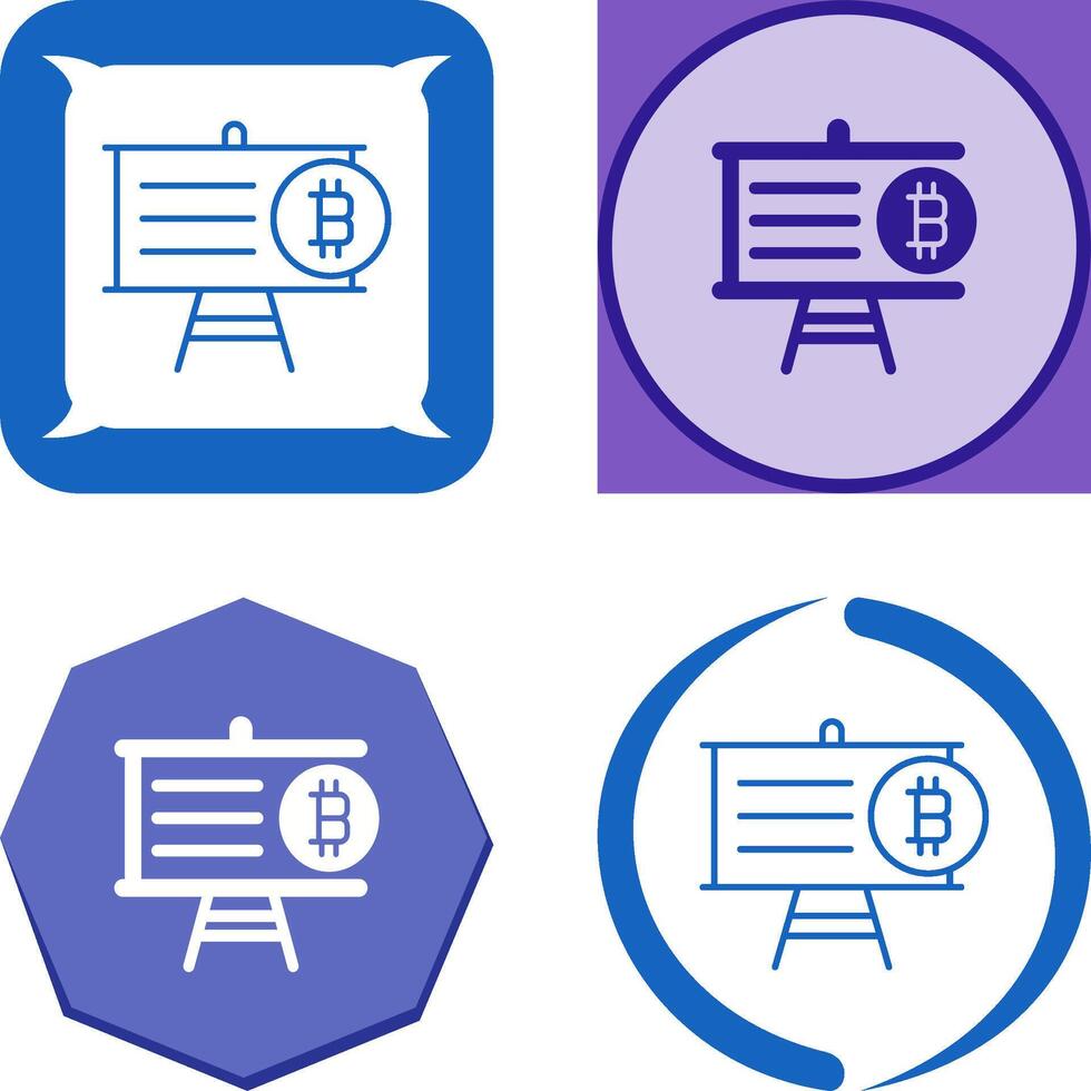 Presentation Icon Design vector