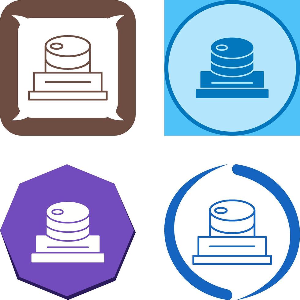 Barrel Icon Design vector