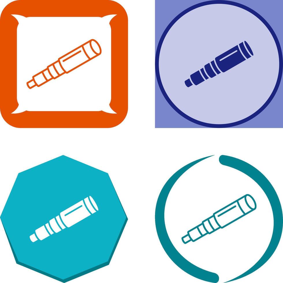 Binocular Icon Design vector