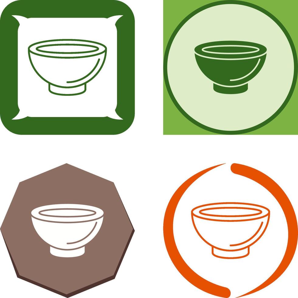 Bowl Icon Design vector