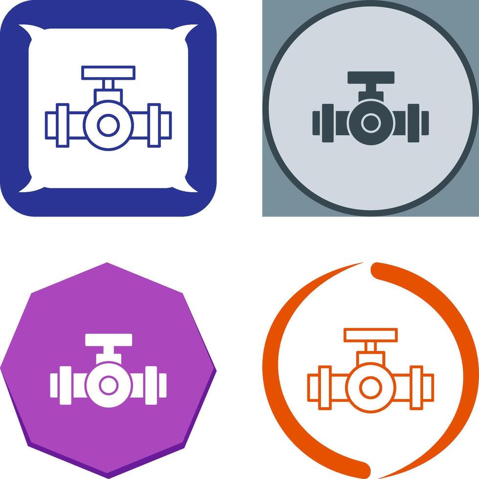 Plumbing Icon Design vector