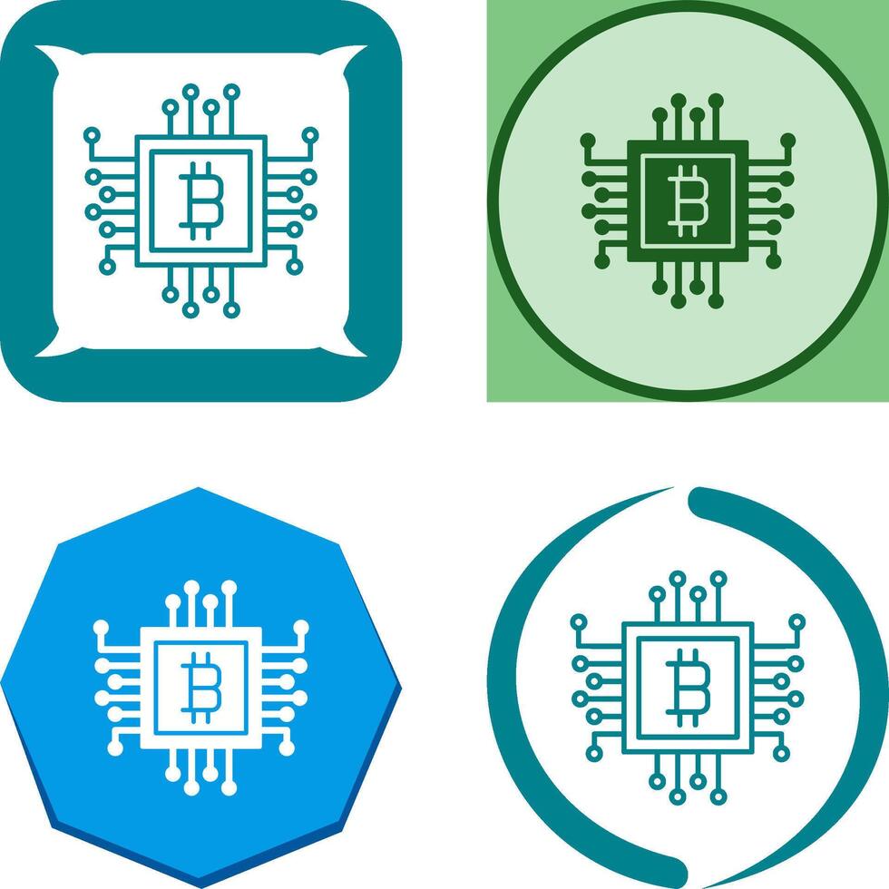 Chip Icon Design vector