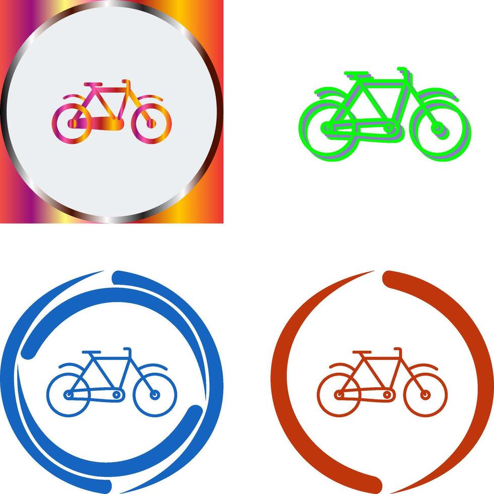 Bicycle Icon Design vector
