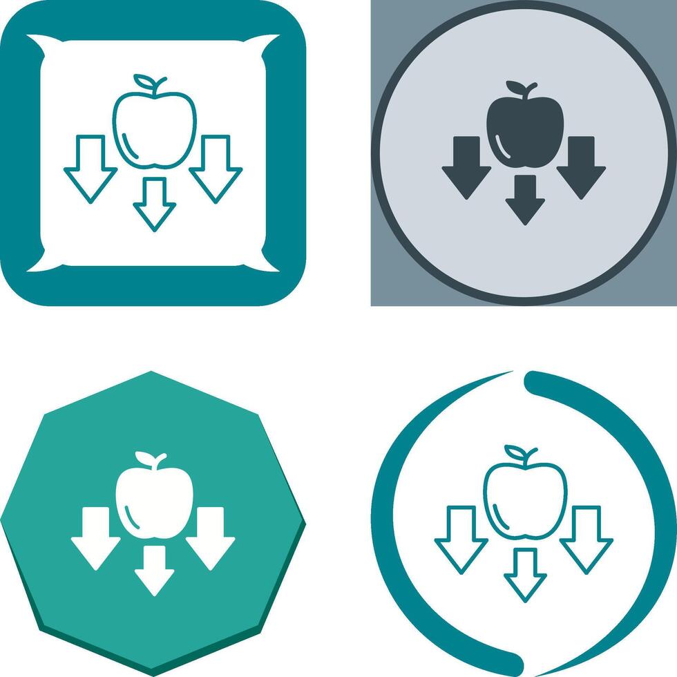 Gravity Icon Design vector