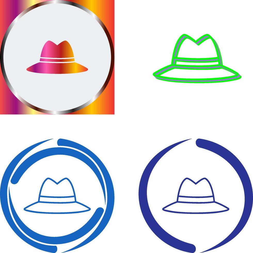 Hat Icon Design vector