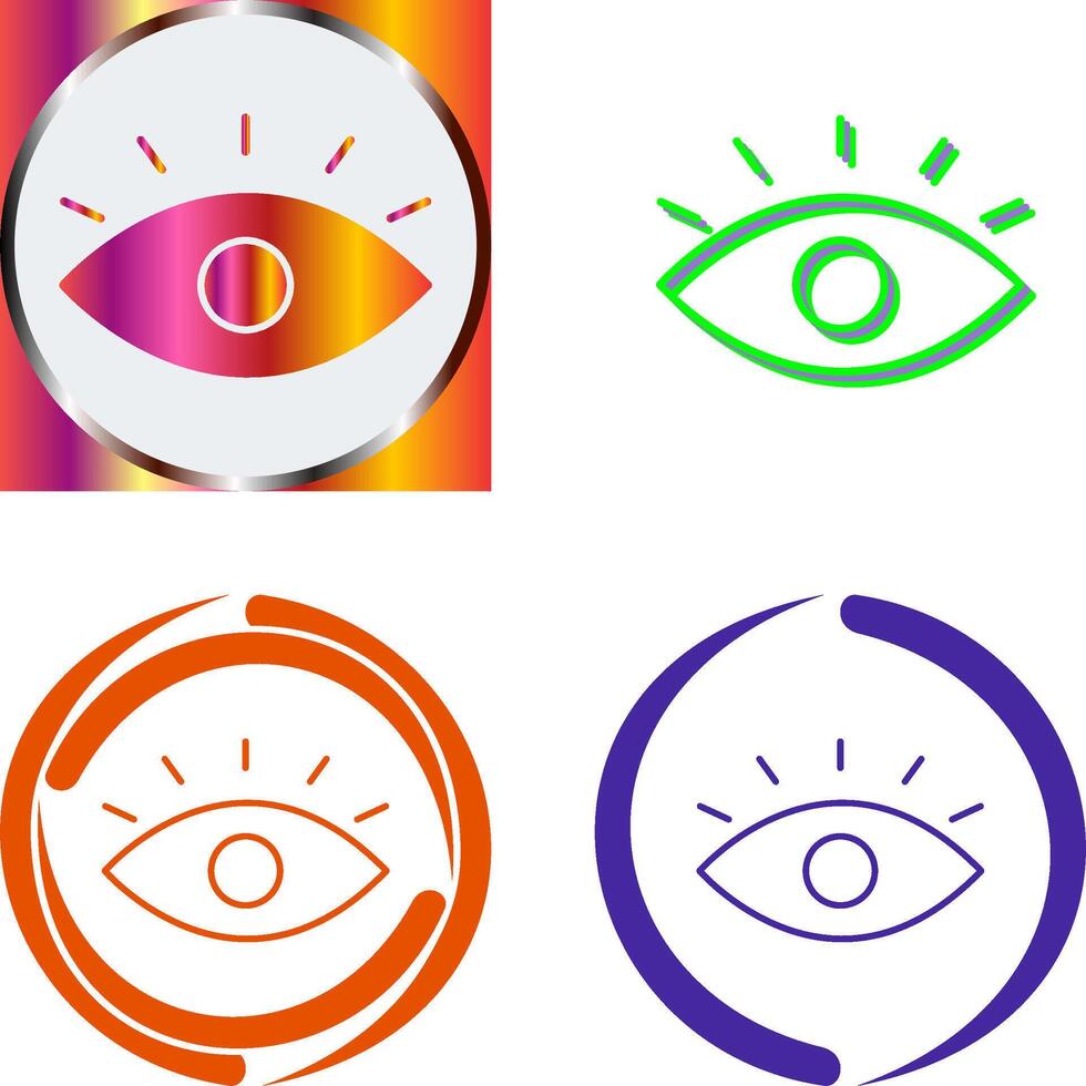 Eye Icon Design vector