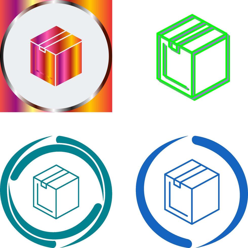 Package Icon Design vector