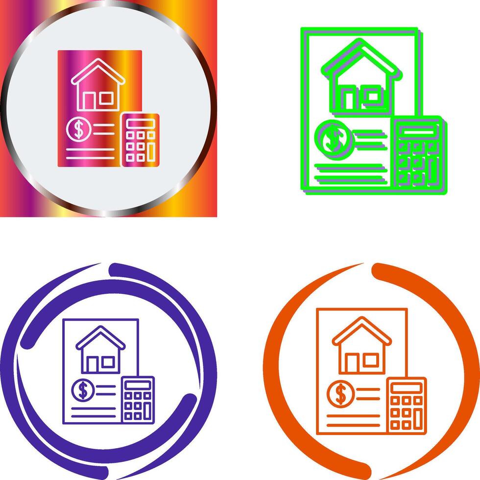 Calculator Icon Design vector