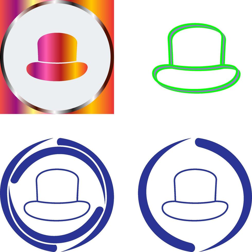 Hat Icon Design vector
