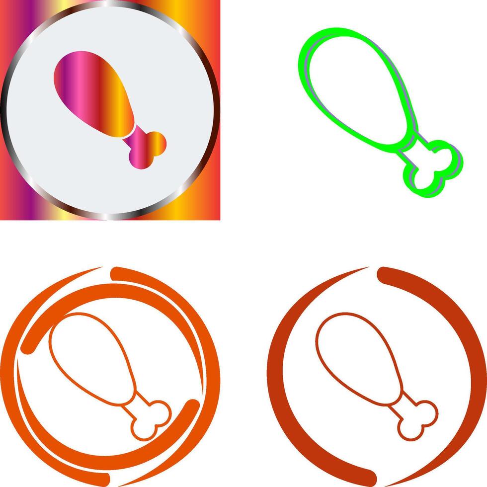 Leg Icon Design vector
