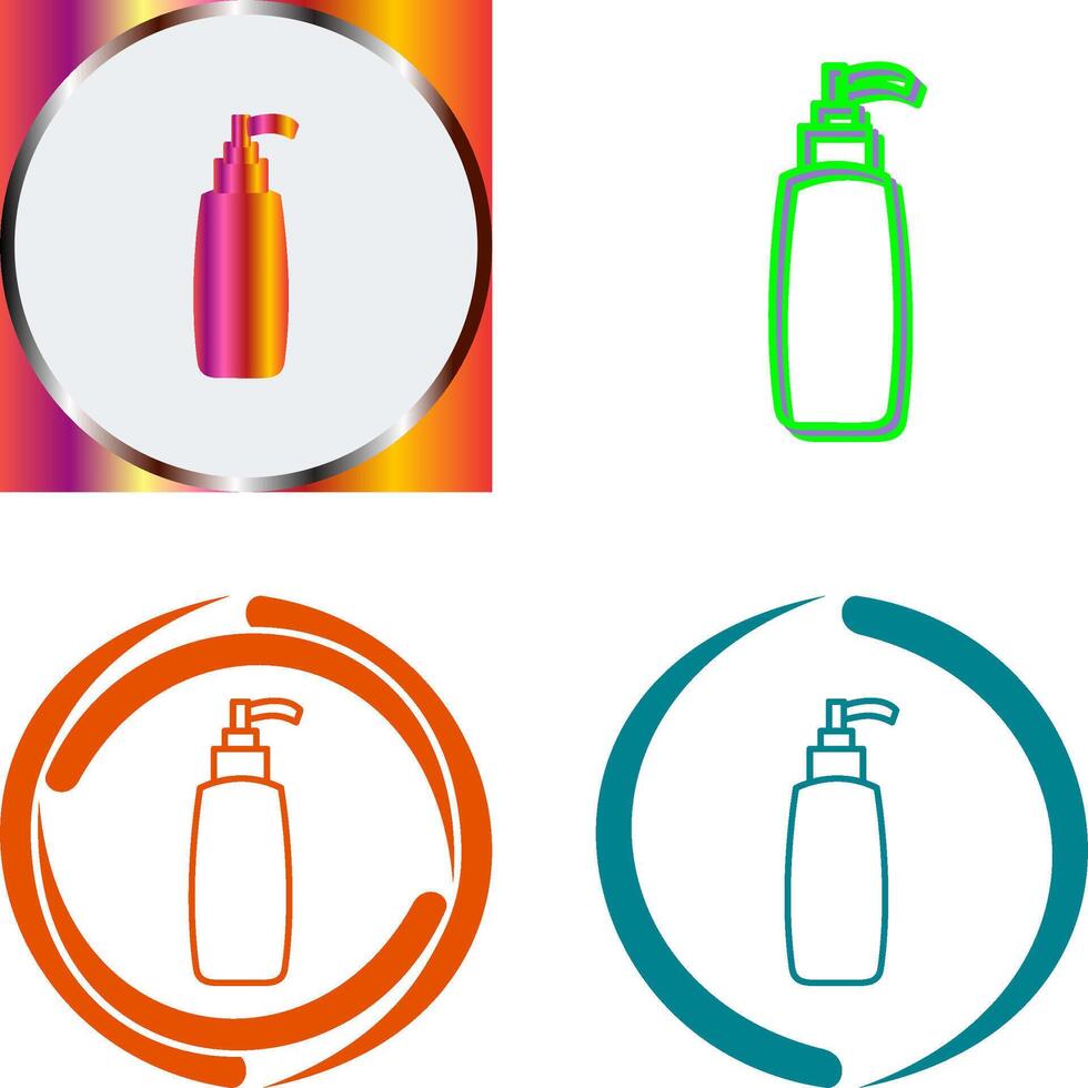 Cosmetic Product Icon Design vector